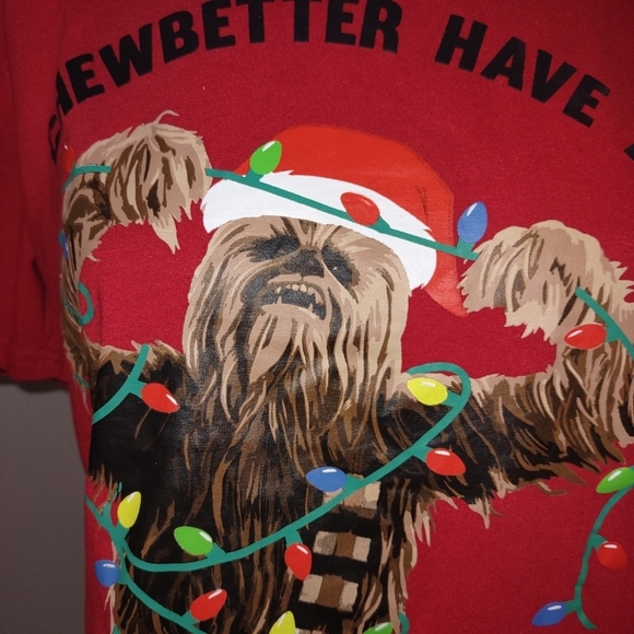 STARWARS Chewbacca Christmas shirt - Picture 2 of 5